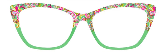 Summer Paisley Green Split