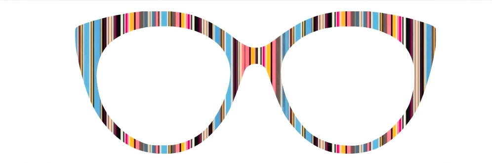 Karrie's Sunset Metro Stripes