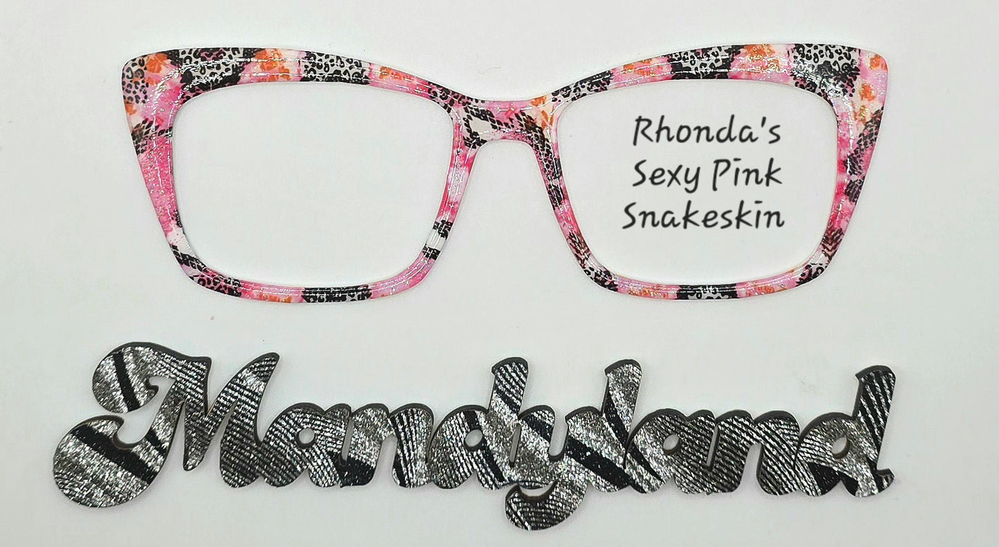 Sexy Pink Snakeskin