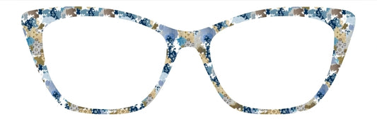 "LV" Inspired Blue Camo