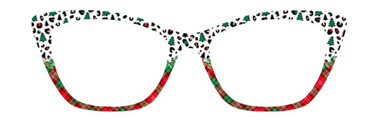 BB Christmas Leopard Plaid Split