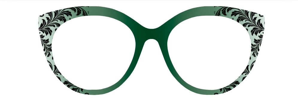 Green Gradient Filagree