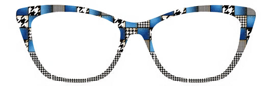 Denim Houndstooth