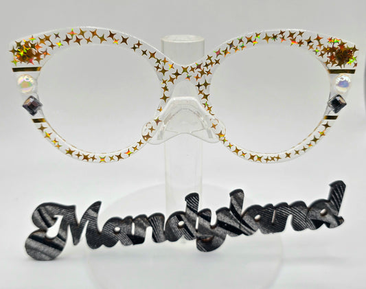 Becky's Gold Holographic Stars "Girl With A Pearl"