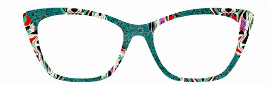 Suzi's Mystic Teal Current Triple Diagonal Split