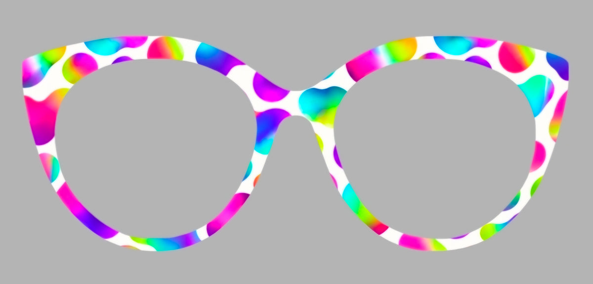 Neon Confetti Translucent *To achieve the Holographic Effect add the $10 Resin/Shimmer/Embellishment option and Note "Holographic" (Copy)