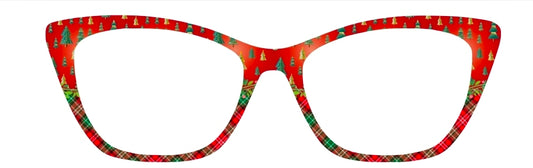 Christmas Tree Plaid Split
