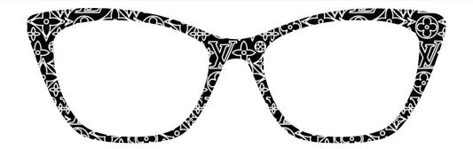 "LV" Black & White