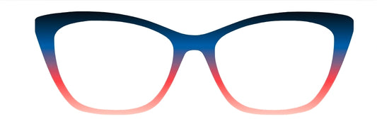 Navy to Peach Gradient