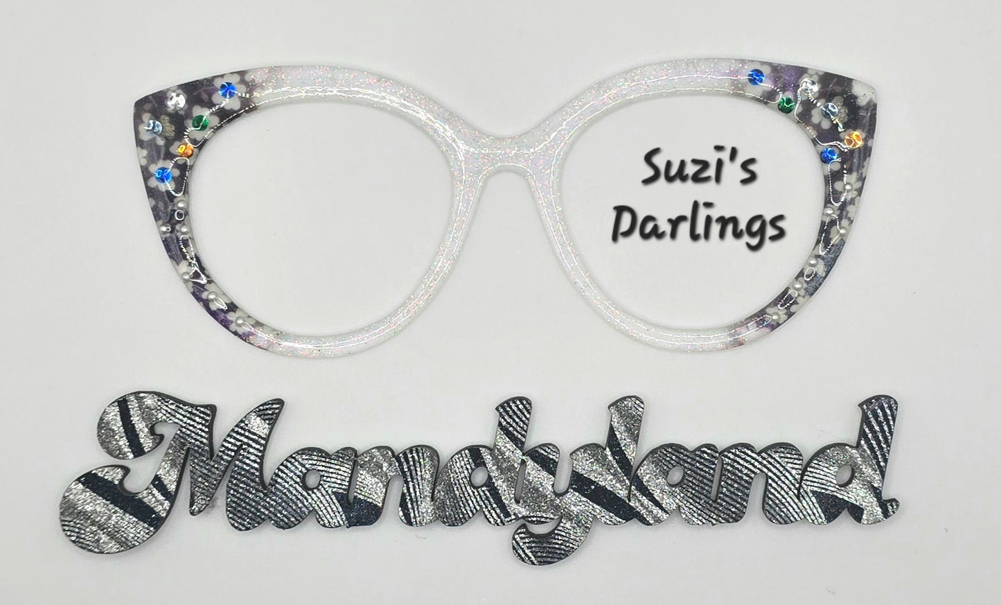 The "Darlings" Collection, Inspired by a design collaboration with Dianna Matthews. This topper is perfect for Mother's Day