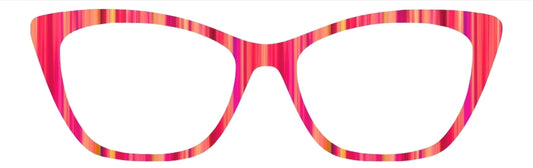 Sunset Pop Art Stripes