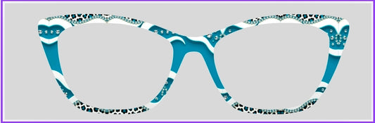 Aqua Waves & Diamonds