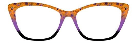 "LV Inspired" Halloween fade to Purple & Black