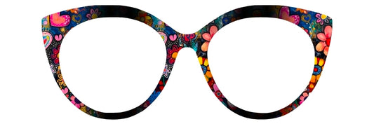 Boho Blossom Double Vertical Fade