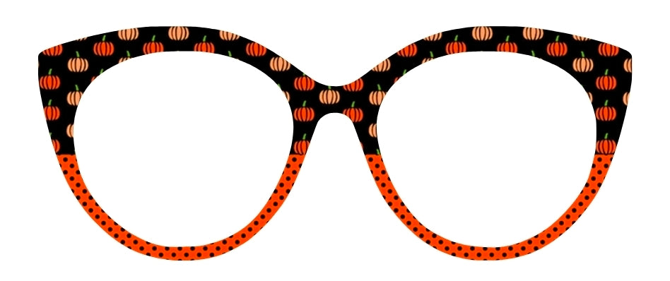 Pumpkin & Polka Dot Split