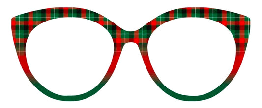 BB Christmas Buffalo Plaid Ombre