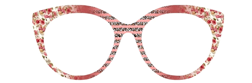 April's Bunnies & Horizontal Stripes Split