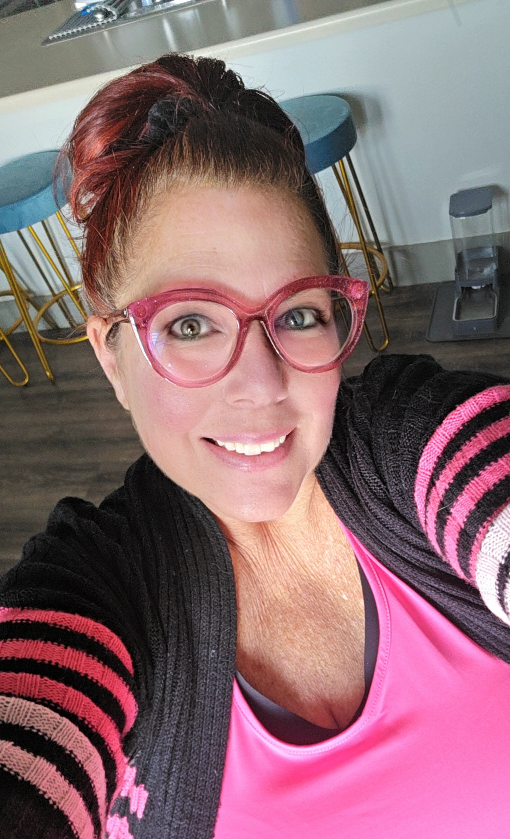 Pink Glitter Translucent (Pair Dupe)